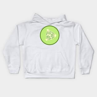 Cucumber Slice Kids Hoodie